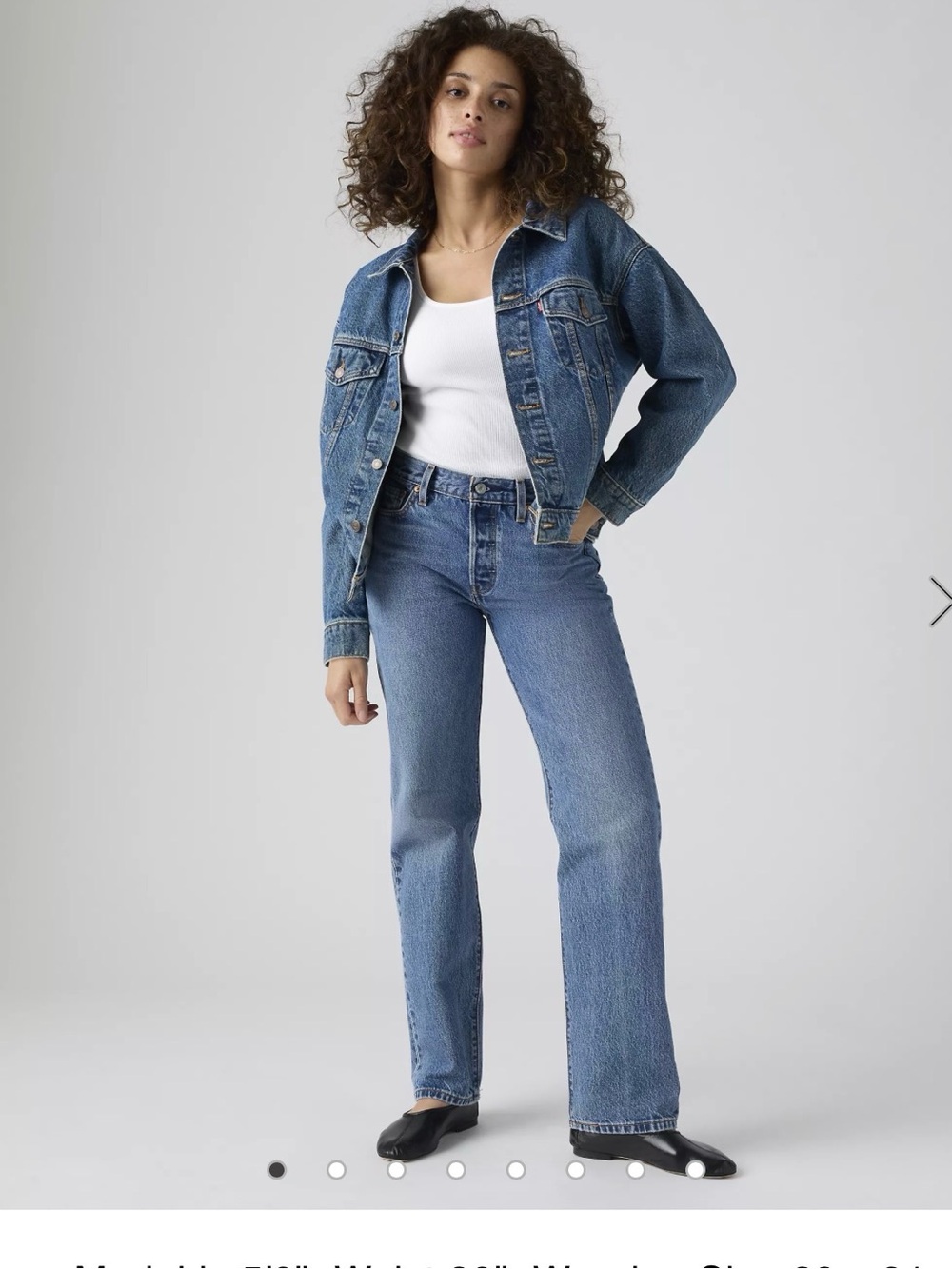 Levi’s 501 90s jean 26x30